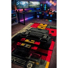 Gxeart Mercedes G63 Amg Jeep Tasarım Yıkanabilir Kaymaz Taban Halı