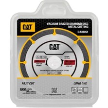 Daders Home DA09051 115MM Profesyonel Çelik, Inox, Demir Metal Kesme Diski (Soketli, Aralıklı Kenar)