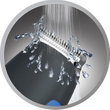 Daders Home BHT6255 Wettech Body Hair Traş Makinesi, Mavi/siyah