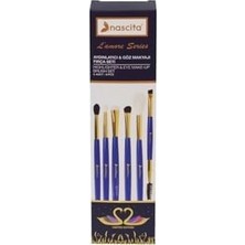 Daders Home Lamore Serisi 6'lı Aydınlatıcı ve Göz Makyajı Fırça Seti