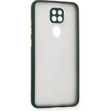 Poyraz Market Newface Xiaomi Redmi Note 9 Kılıf Montreal Silikon Kapak - Yeşil