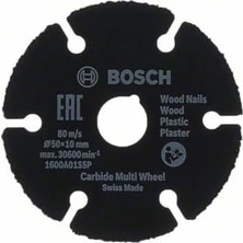 Daders Home Professional Kesme Diski Multi Wheel (Çoklu Malzeme Için, Ø 50 Mm, Aksesuar Easycut&grind)
