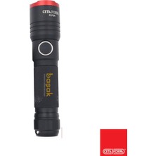 Ceta Form Şarjlı El Feneri Zoom Özellikli 450 Lümen R.P5R