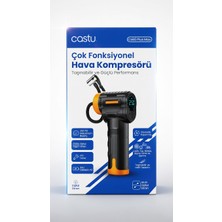 Gunkes 6600 Şarjlı Araç Otomobil /bisiklet/ Motosiklet Lastik Pompası Hava