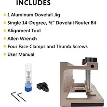 Daders Home 861 Pro Dovetailer 2 Kırlangıçkuyruğu Birleştirme Aparatı