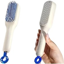 Poyraz Market Kendini Temizleyen Masajlı Saç Tarağı – Anti-Statik, Ergonomik Tasarım