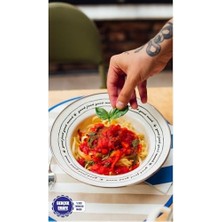 Daders Home Çukur Makarna ve Salata Tabağı