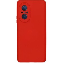 Poyraz Market Newface Huawei Nova 9 Se Kılıf Nano Içi Kadife Silikon - Kırmızı