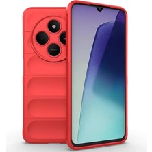 Poyraz Market Newface Xiaomi Redmi 14C Kılıf Optimum Silikon - Kırmızı
