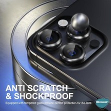 Daders Home 16 Pro Tekli Kamera Lens Koruma Camı Siyah