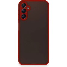 Poyraz Market Newface Samsung Galaxy A25 5g Kılıf Montreal Silikon Kapak - Kırmızı