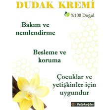 Daders Home (2 Adet) Propolis, Bal, Shea, Hindistan Cevizi Yağı, Zeytinyağı, Aynısefa Yağı, Vanilya Yağı El Yapımı Dudak Kremi