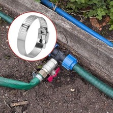 Daders Home 10 Adet Hortum Kelepçesi Seti,paslanmaz, Ayarlanabilir Boru Kelepçeleri,bahçe ve Mutfak Hortumları Için Kelepçe Seti, Su Hava ve Yağ Hatları Için Ayarlanabilir Hortum Kelepçesi,