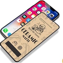 Daders Home 14 Mat Seramik Parmak Izi Bırakmayan 9d Ekranı Tam Kaplayan Kavisli Kırılmaz Cam Ince Esnek Ekran Koruyucu (Anti Parmak Izi)