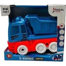 Daders Home Pilli Sesli Işıklı Sensörlü Kamyon Iş Makinası