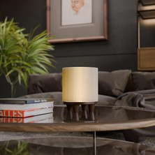 Daders Home Modern Mocha Formlu Masa Lambası – Minimalist Dekoratif | Kahve Köşesi ve Mutfak Için Aydınlatma