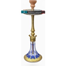 Benko Kahveci Nargile Takımı Döküm Tam BOY:41CM,ŞIŞE ÇAP:20CM,DERI Marpuç,kil Lüle,maşa.