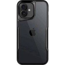 Poyraz Market Newface Apple iPhone 16 Kılıf Boyi Silikon Kapak - Siyah