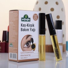 Daders Home Kaş - Kirpik Bakım Yağı 20ML | 10ML Kaş Lip Kapak +10ML Kirpik Rimel Kapak Olarak – Eyebrow And Eyelash Care Oil With Separate Applicators For Brows And Lashes
