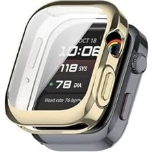 Daders Home D2 Ile Uyumlu Tam Koruma Kasa Silikon Kılıf Gold