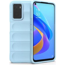 Poyraz Market Newface Realme 9i 4g Kılıf Optimum Silikon - Sky Blue