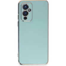 Poyraz Market Newface One Plus 9 Kılıf Volet Silikon - Açık Yeşil