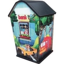 Daders Home Ahşap Ev Kumbara Araba Temalı