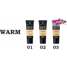 Daders Home Matte Perfection Foundation No:warm 3 - Fondöten