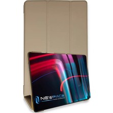 Poyraz Market Newface Apple iPad Pro 11 (2021) Kılıf Tablet Smart Kılıf - Gold