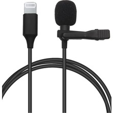 Poyraz Market Newface Lightning 2 Metre Double Mikrofon - Siyah