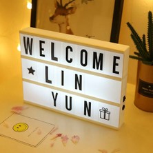 SHC4200 A5 LED Işıklı Yazı Panosu Lightbox