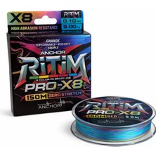 Savage Ip Örgü Misina - 8 Kat - Anchor Ritim X8 - 150MT - Ebruli - 0.10MM