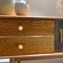 Daders Home Mutfak Dolabı Topuzları, 12 Parça Yuvarlak Ahşap Dolap Topuzları, Çekmece Topuzları, Şifonyer Topuzları, Çekmece Kulpları, Şifonyer Çekmece Kulpları, Şifonyer Çekmeceleri Için Topuzlar (Vernik)