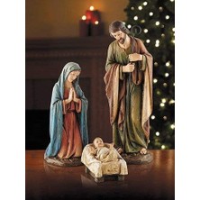 Daders Home Avalon Gallery Kutsal Aile 40 cm 3 Parça Doğum Seti
