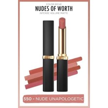 Daders Home Color Riche Intense Volume Matte Ruj - 550 Nude Unapologetic