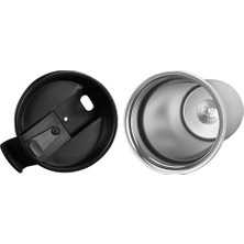 Daders Home SL-TM1971A Mat Beyaz 500ML Iç 304 Dış 201 Paslanmaz Çelik Termos Kupa