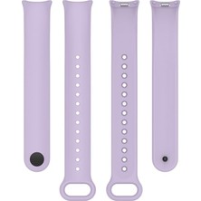 Daders Home Mi Band 8 Mi Band 9 Uyumlu Silikon Kordon Metal Pimli