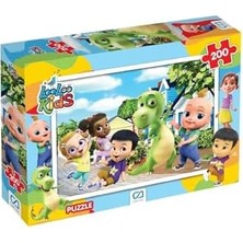 Daders Home Looloo Kids Lisanslı 200 Parça 33X48CM Çocuk Puzzle Yapboz Serisi