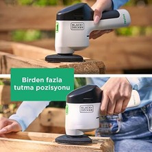 Daders Home REVDS12A10-QW 12V Şarjlı Zımpara Makinesi ve 10 Adet Zımpara Kağıdı