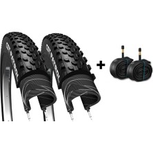 Bike Sky Cst Patrol Fr 29X2.25 Mtb Telli Dış + Iç Lastik Seti – Ön Arka Xc Patika Trial Lastiği