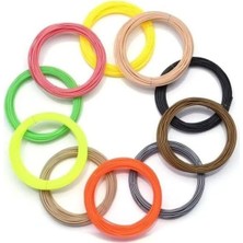 Daders Home 5 Renk 5 Metre 3D Kalem 3D Yazıcı Uyumlu Filament Vakumlu