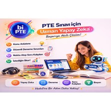 PTE Sınav Hazırlık – Yapay Zeka Eğitmen & Koç | biPTE Uzmanlığı