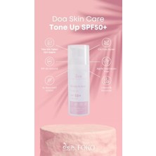 Daders Home Tone-Up Güneş Kremi SPF50+ (60ML), Cilt Tonu Eşitleyici & Kızarıklık Giderici