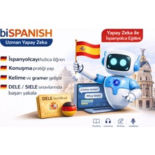 İspanyolca Öğren – Yapay Zeka Öğretmeniyle: Konuşma Pratiği, Gramer & Kelime  – Bispanısh Uzmanlığı