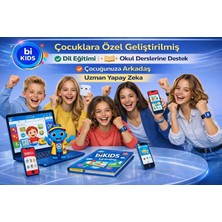 Çocuklara Özel Yapay Zeka: Dil Eğitimi, Okul Derslerine Destek & Güvenli Dijital Arkadaş – Bikıds Uzmanlığı