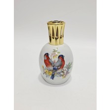 Berger Kuş Desenli Limoges Porselen Oda Kokuluğu 16X9X9CM (Model 3)