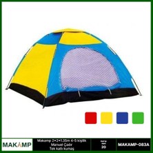 Flamex Makamp 4 Kişilik Manuel Çadır