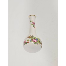 Crown Staffordshire Pagoda Desenli Porselen Duvar Vazosu 15,5X7X4CM
