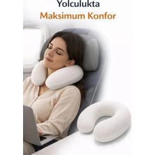 Seyahat Boyun Yastığı ,visko Hafızalı Seyahat Yastığı , Ortopedik Visko Seyahat Yastık
