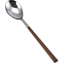 Daders Home Salzburg Ahşap Tekli Yemek Kaşığı 20 cm